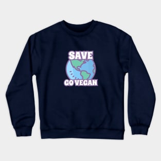 Save the planet Crewneck Sweatshirt